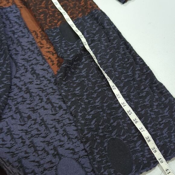 Patrizia Luca Sweater Womens M/L Multicolor Open Front Duster Cardigan - Picture 8 of 8